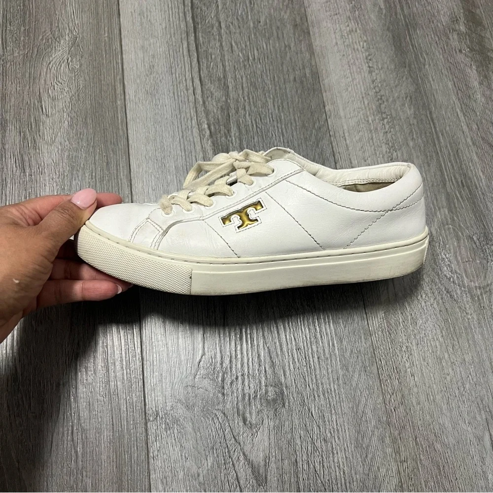 Tory Burch Women's Amalia Sneaker-White Calf Leather SINGLE LEFT SHOE-size 7.5